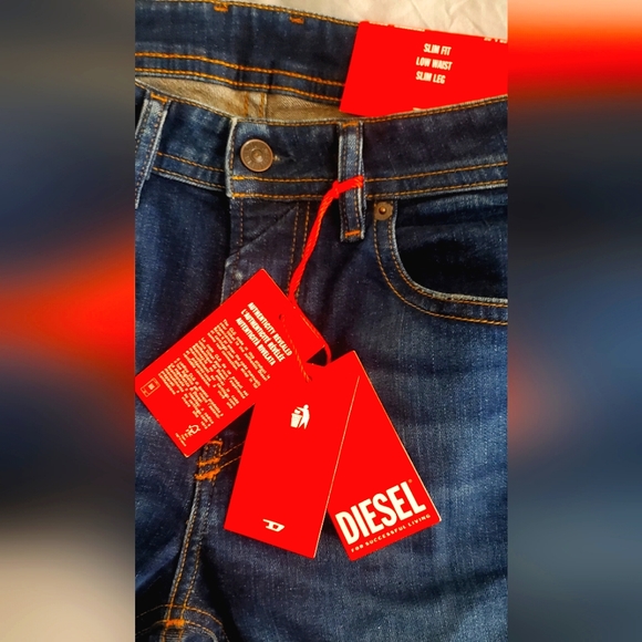 Diesel Thommer Slim Fit Jeans - Picture 7 of 7